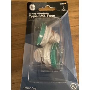 GE 30 Amp Time Delay Type S/SL Fuse